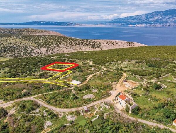 710m2 in Dabov Stani nahe Novalja – Nur einen Spaziergang von Pastura Bay entfernt