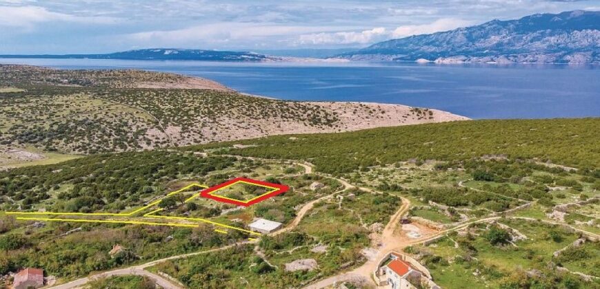 Baugrundstück mit Potenzial: 694 m2 in Dabov Stani nahe Novalja – Nur einen Spaziergang von Pastura Bay entfernt