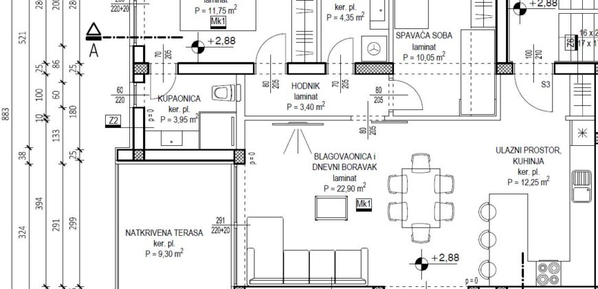 Neubauwohnung HA1228, Privlaka